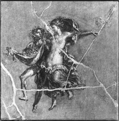 Fauno e Bacante, de Pompéia
